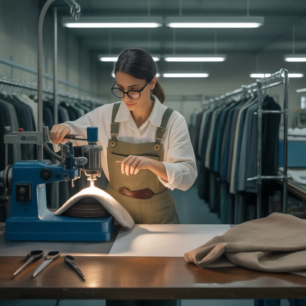 Operatore di cucitura fine Image