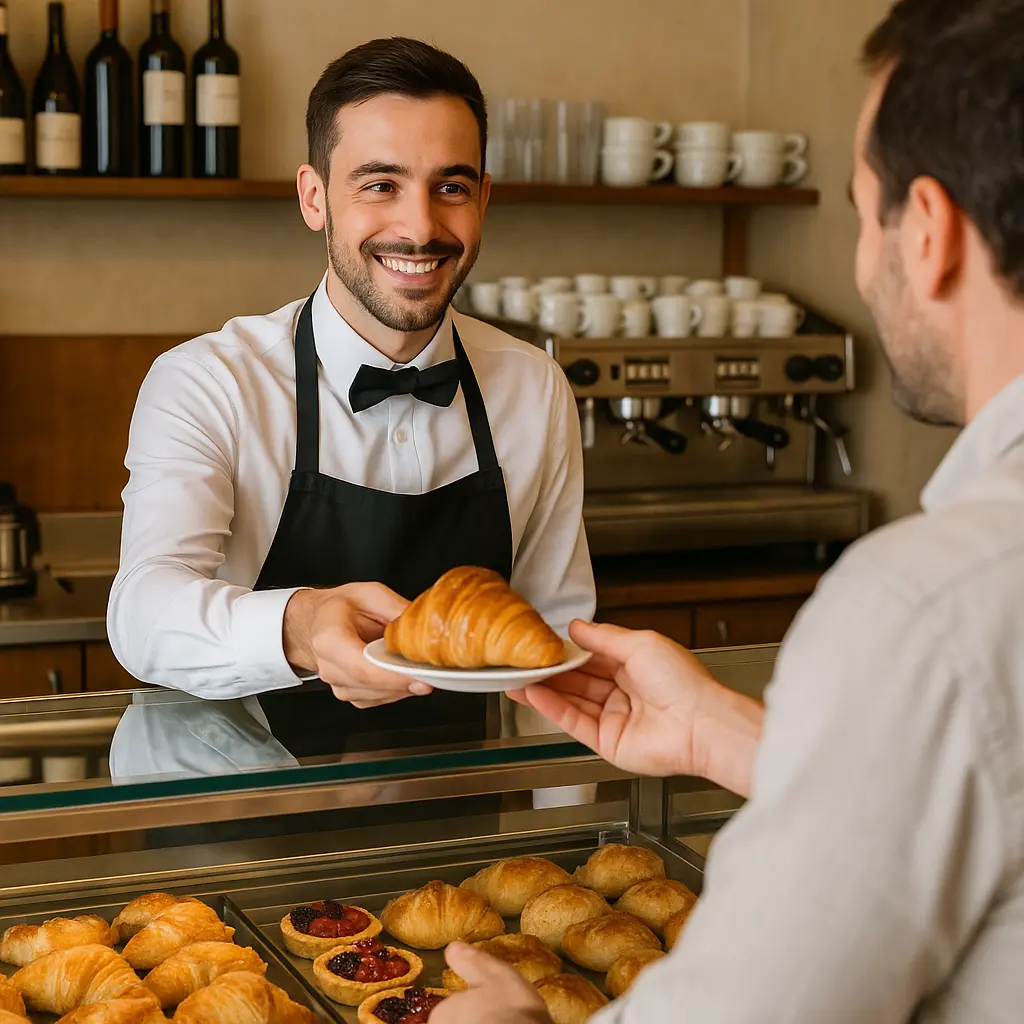 Addetto ai servizi al banco Image